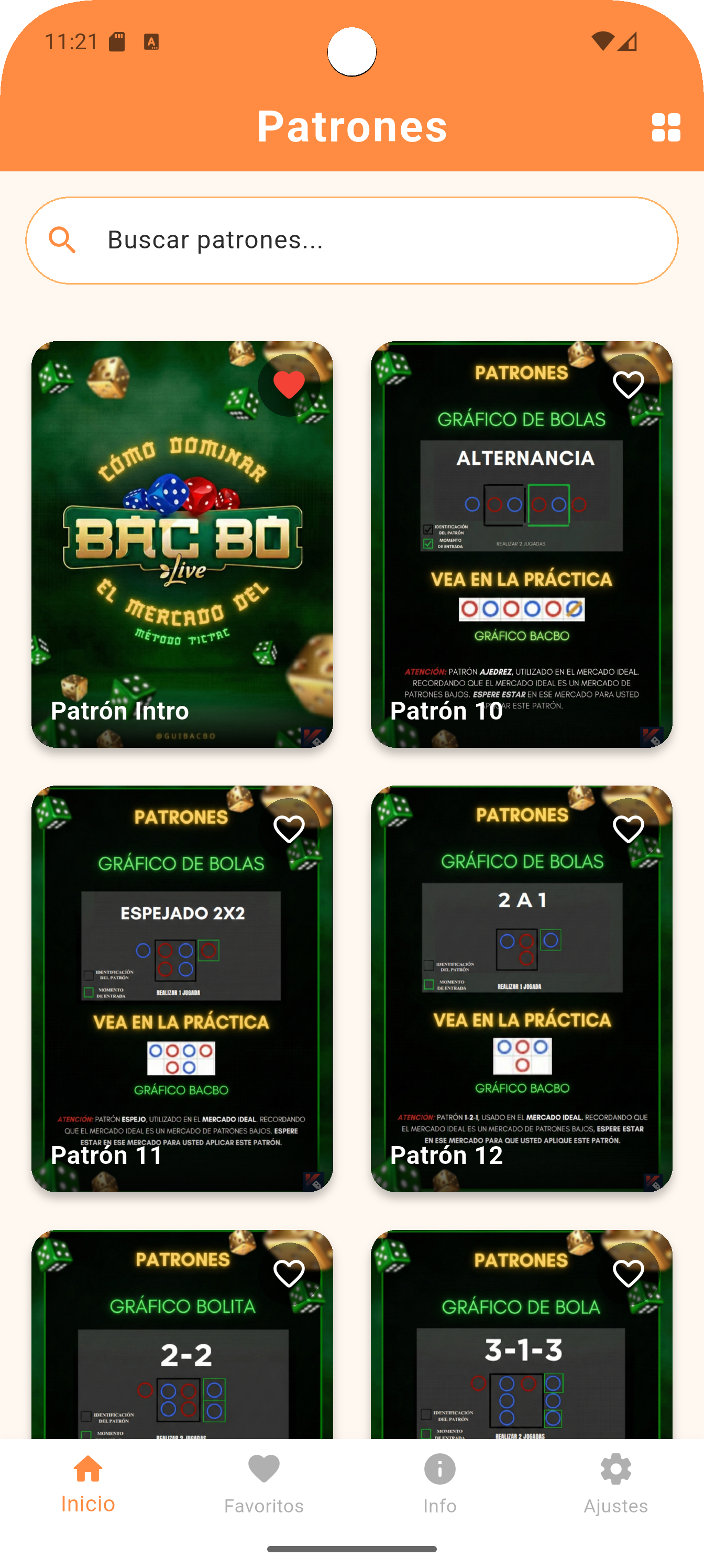 Vista previa de la App